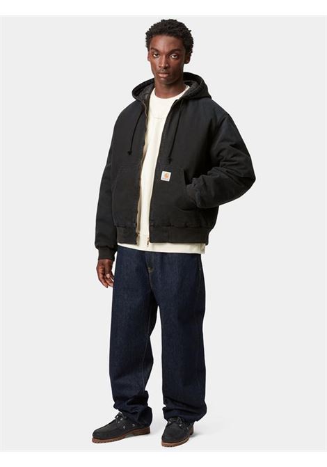 og active jacket man black CARHARTT WIP | I03589189.4O